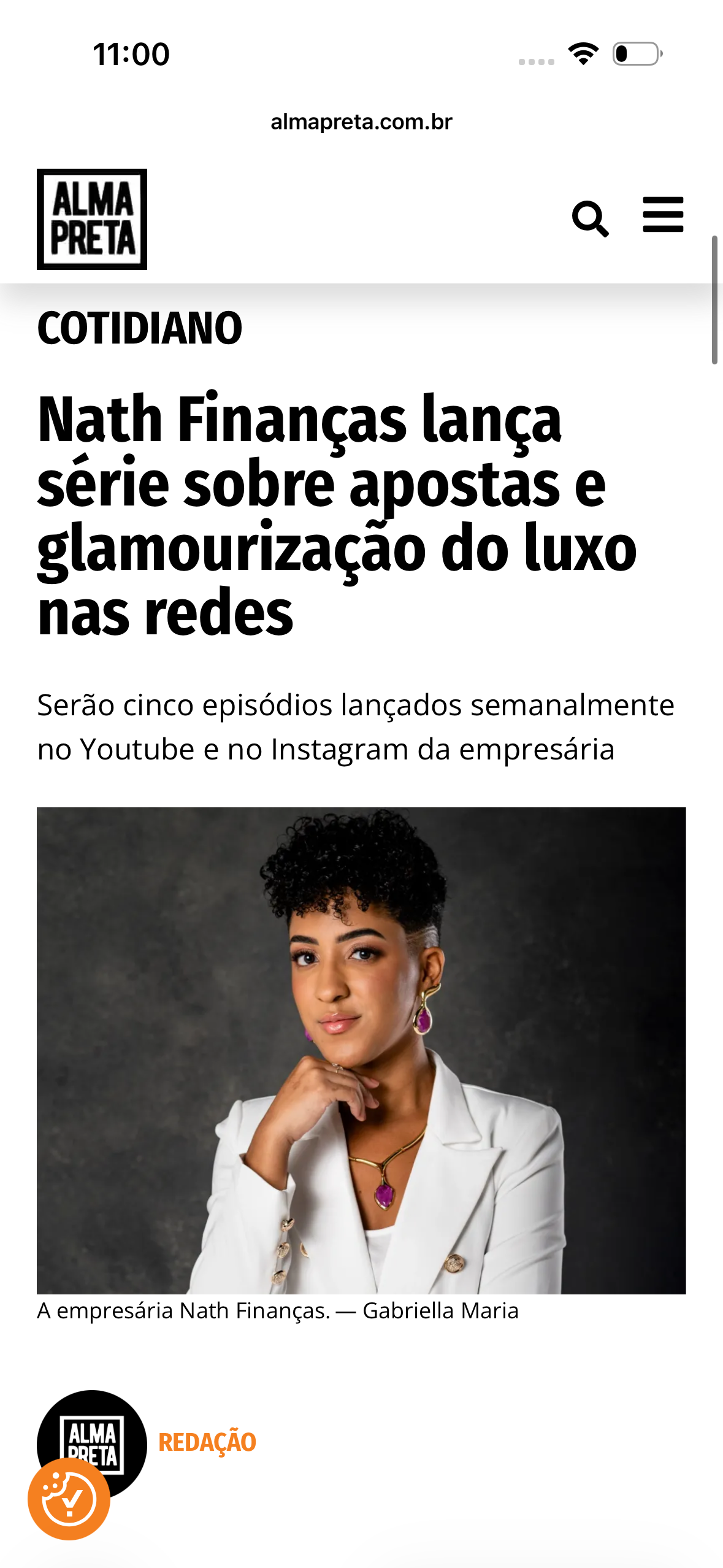 Nath na Mídia