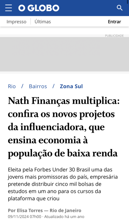 Nath na Mídia