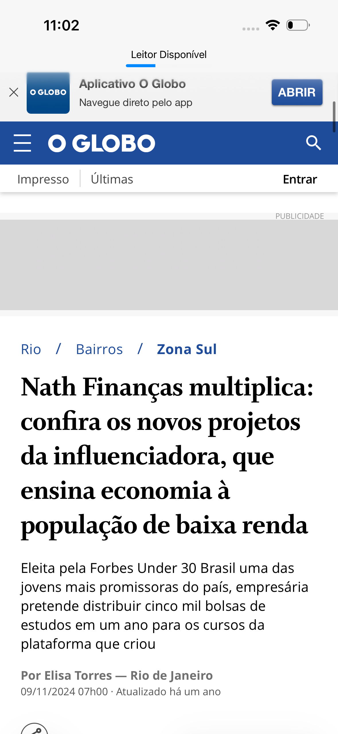 Nath na Mídia