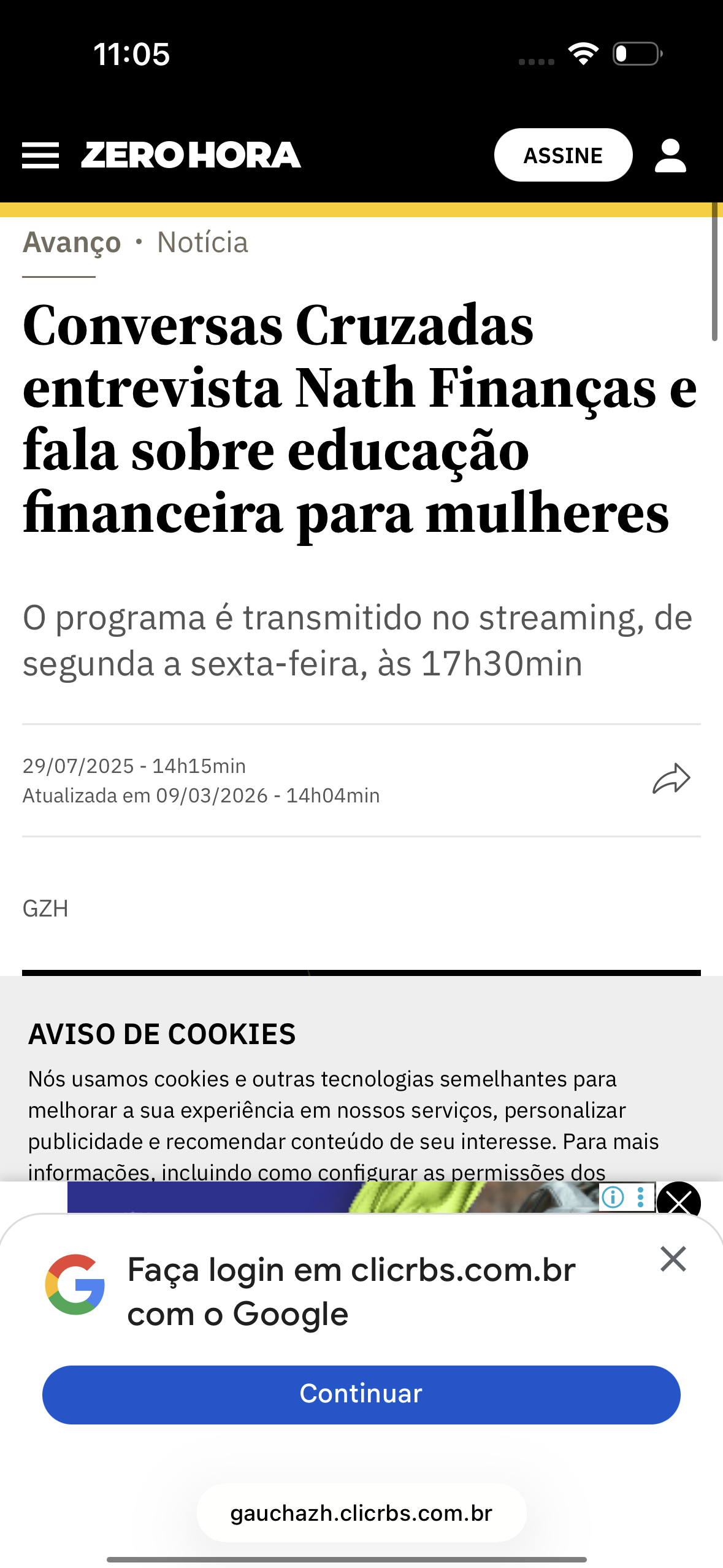 Nath na Mídia